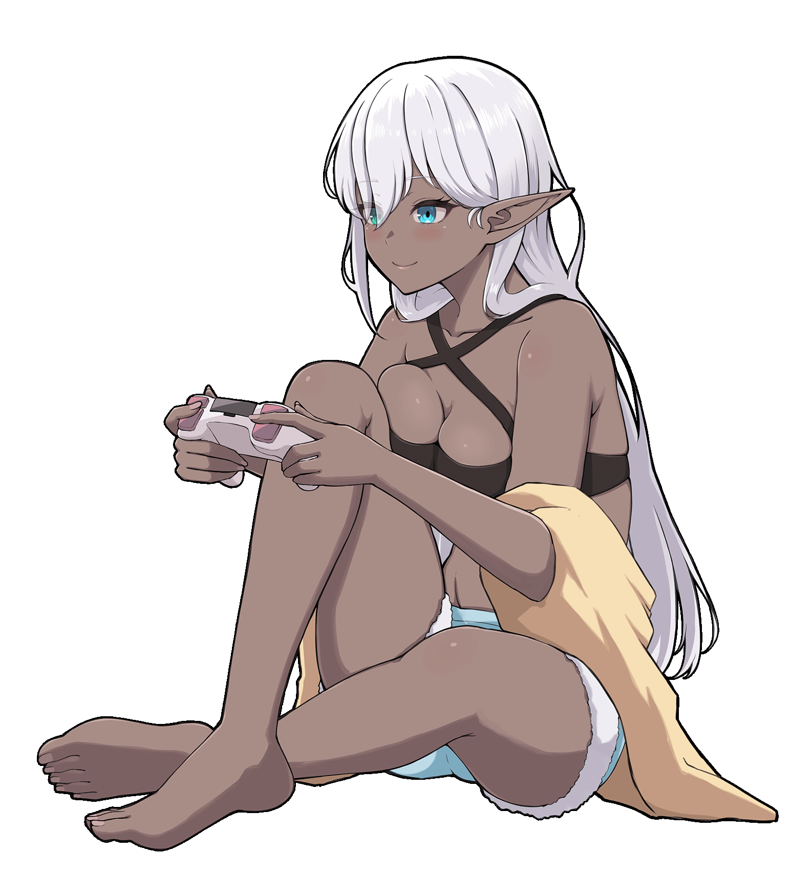VTuber 『ミィ・ガルルラ』 ゲーム配信用GIFアニメーションイラスト